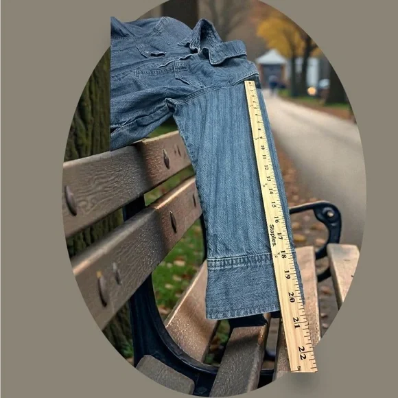 Universal Thread Denim Shirt Dress/Cardigan. Size:XL - Picture 12 of 12